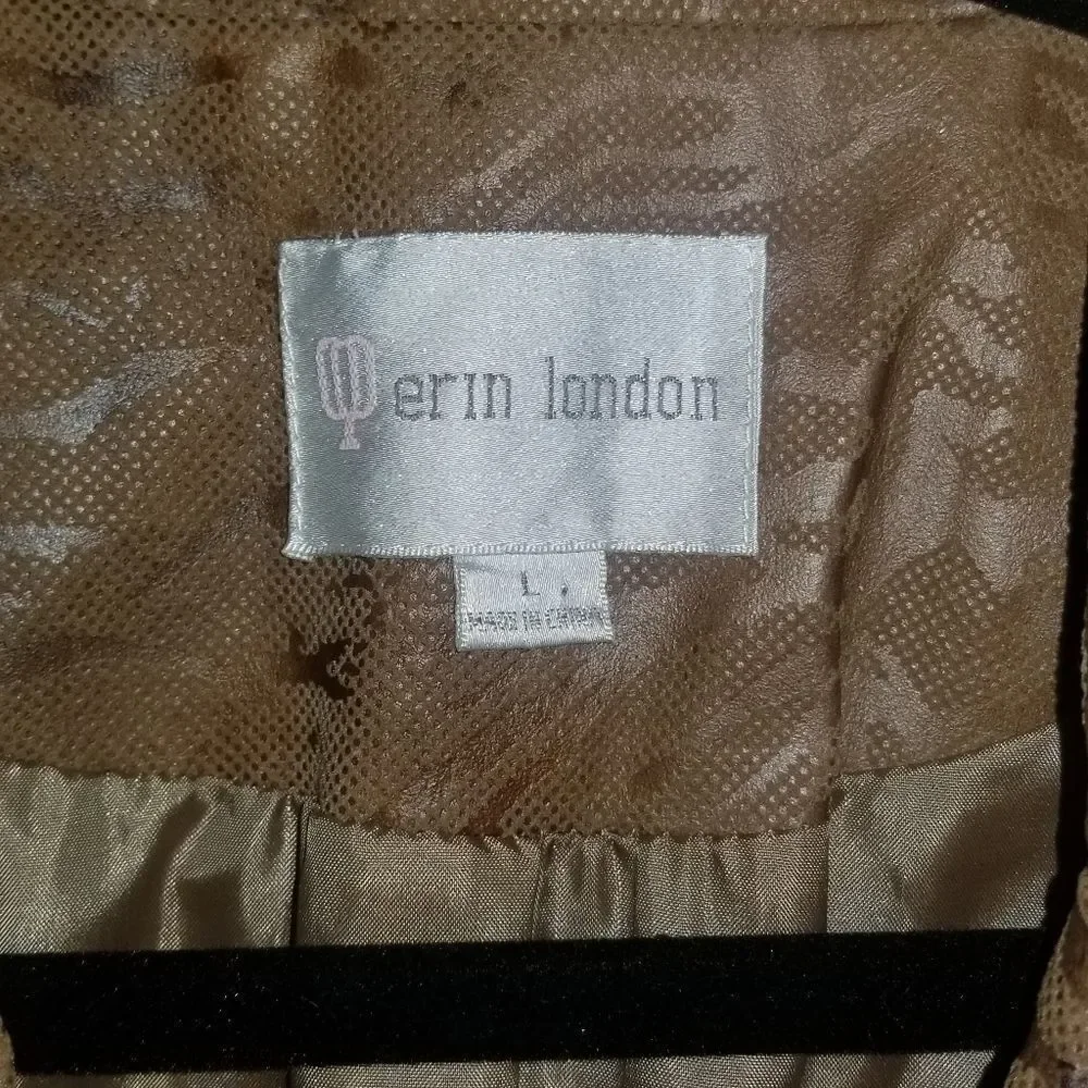Erin London Animal Print Blazer Size L‎